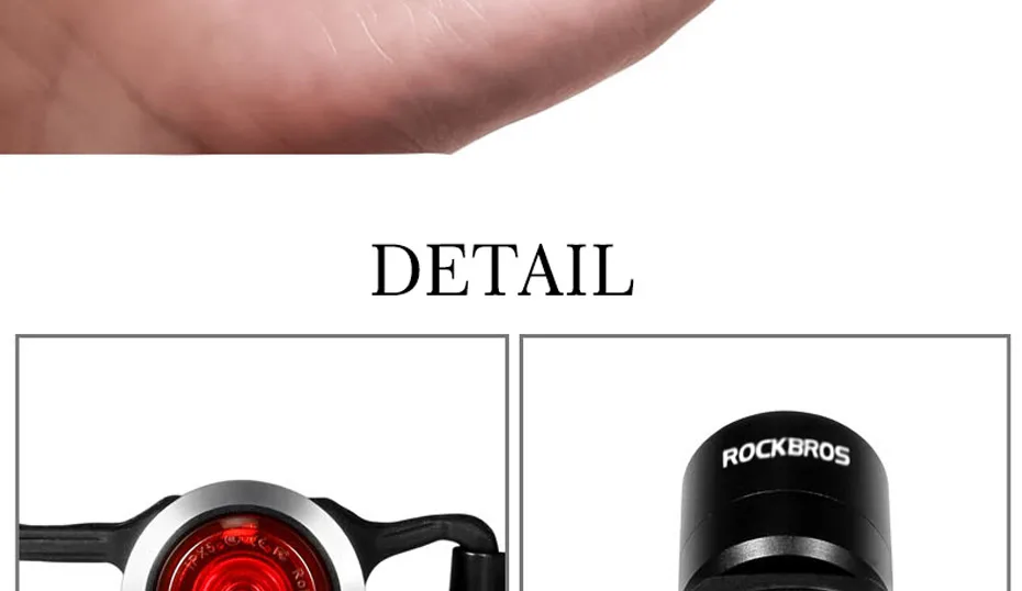 Flash Deal ROCKBROS Bike Light LED Bicycle Backlight USB Rechargeable Bike Rear Light Smart Auto Cycling Taillight MTB Warning Safety Lamp 17 Flash Deal ROCKBROS Bike Light LED Bicycle Backlight USB Rechargeable Bike Rear Light Smart Auto Cycling Taillight MTB Warning Safety Lamp 17