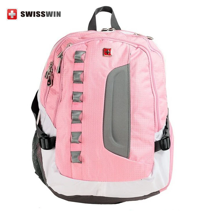Swisswin Fashion Laptop Backpacks Mini Waterproof Bags Women Swissgear