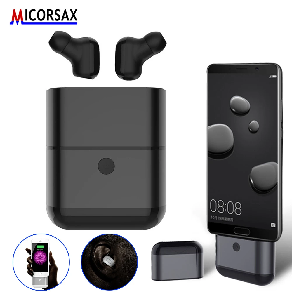 bluetooth headset with separate microphone