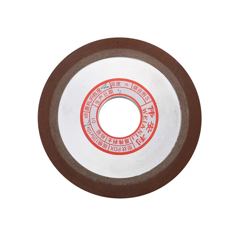 Online 125*10*32*8mm corte de rueda de diamante hoja de sierra electrochapada molienda disco fineza 400 rotatoria herramienta Taladro