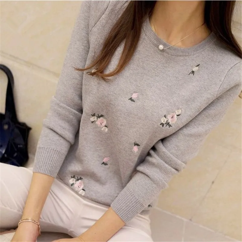 Young2 Women Splice Floral Winter Fall Pullover Sweatshirt Tunic Blouse