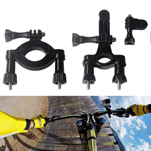 

For Go pro Bike Bicycle Handlebar Mount Adjust Tripod for GoPro Hero 7/6/5/4 Session Xiaomi Yi 4K SJCAM Eken Camera Accessories