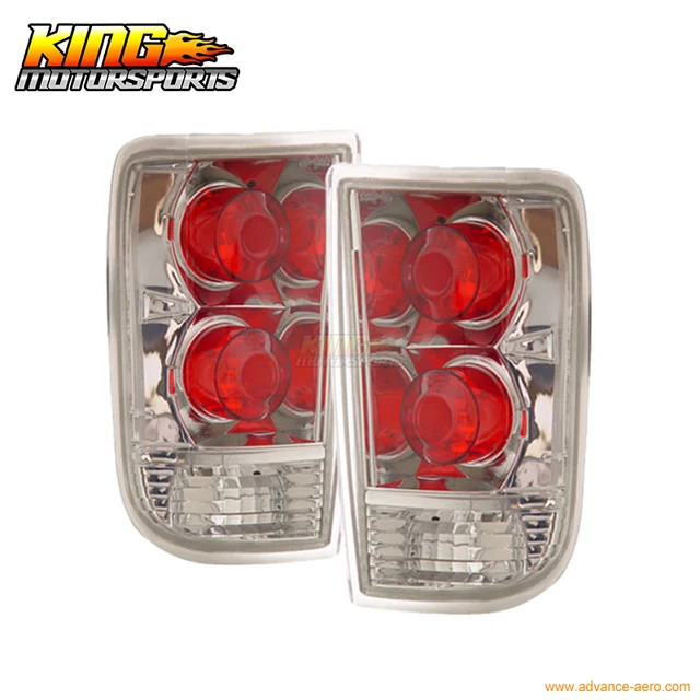 For 1995 2000 Chevy Blazer Tail Lights Chrome Lamps Usa For 1995 2000 Chevy Blazer Tail Lights Chrome Lamps Usa Domestic Free Shipping