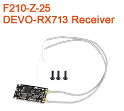 Walkera F210 запасные части F210-Z-25 DEVO-RX713 приемник для F210 быстроходный беспилотный Радиоуправляемый летательный аппарат