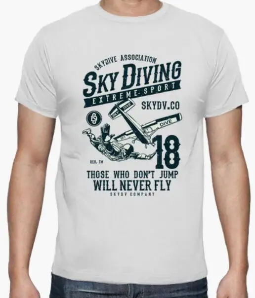 Модная популярная футболка Fallschirm Gleitschirm Skydiving Fallschirmspringer Parachute Fliegen футболка