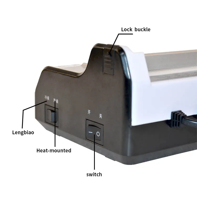 A3 фото ламинатор горячей и холодной бумажной пленки файл тепла машина тонкой настройки клея машина с функцией резки три режущих пути