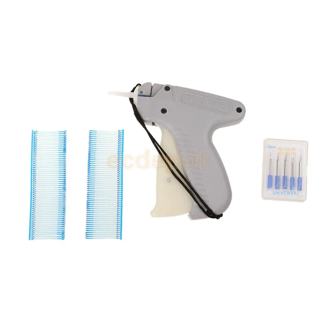 Regular Garment Price Label Tag Tagging Gun + 800 Barbs + 6 Needle Tagging Machine Tool Set Regular Garment Price Label Tag Tagging Gun + 800 Barbs + 6 Needle Tagging Machine Tool Set
