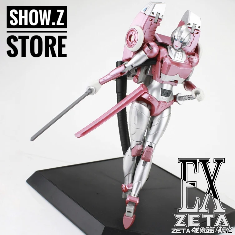 

[Show.Z Store] Zeta Toys EX-05 Arc Arcee Metallic Version Transformation Action Figure