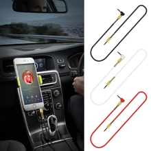 3.5mm Gold Plated Male To Male 90 Degree Angle Audio Aux Cable For Car Stereo PC 3.5mm Gold Plated Male To Male 90 Degree Angle Audio Aux Cable For Car Stereo PC