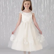 Малыша платье для торжеств vestido de festa longo Пром платье для девочек платья для первого причастия платья в цветочек для девочек для свадеб