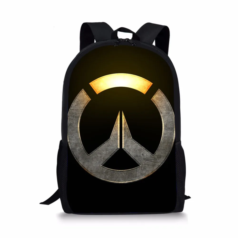 Школьные сумки, рюкзаки с изображением игры Overwatch, рюкзаки для девочек и мальчиков, ортопедические рюкзаки, сумки для книг mochila escolar