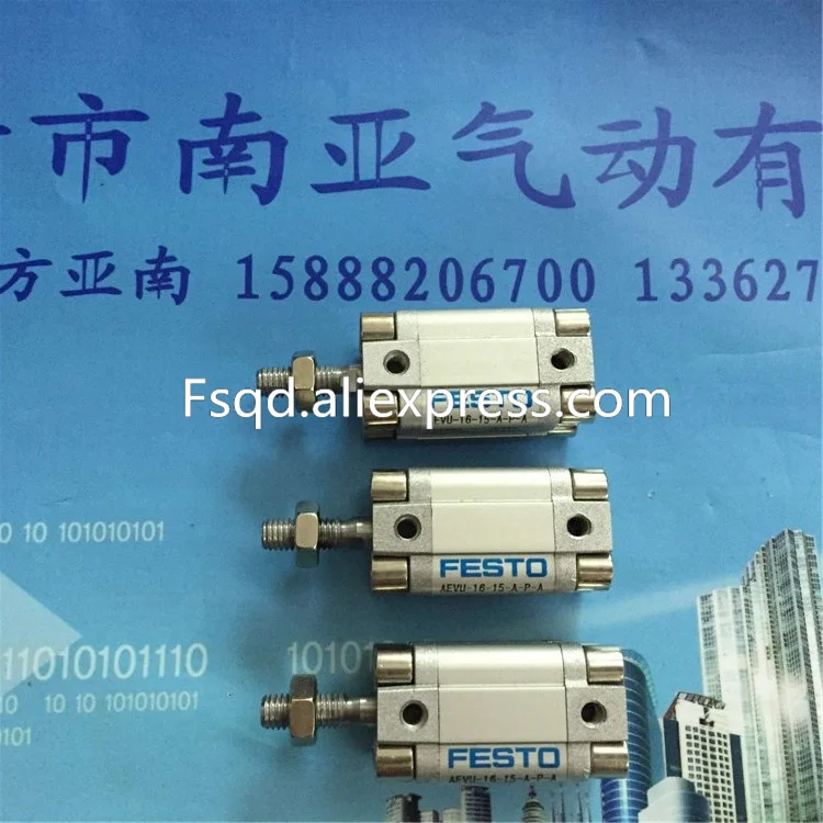 

AEVU-12-15/20/25/30-A-P-A FESTO Compact cylinders