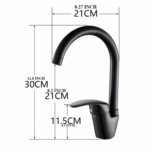 Special Offers Good quality White/Black Kitchen Faucet Basin Tap Bathroom Faucet Mixer Tap Hot and Cold Deck Mounted