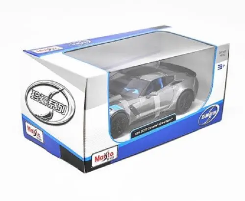 Maisto 1:24 2017 Corvette GT Grand Sport литая модель гоночный автомобиль Транспортное средство