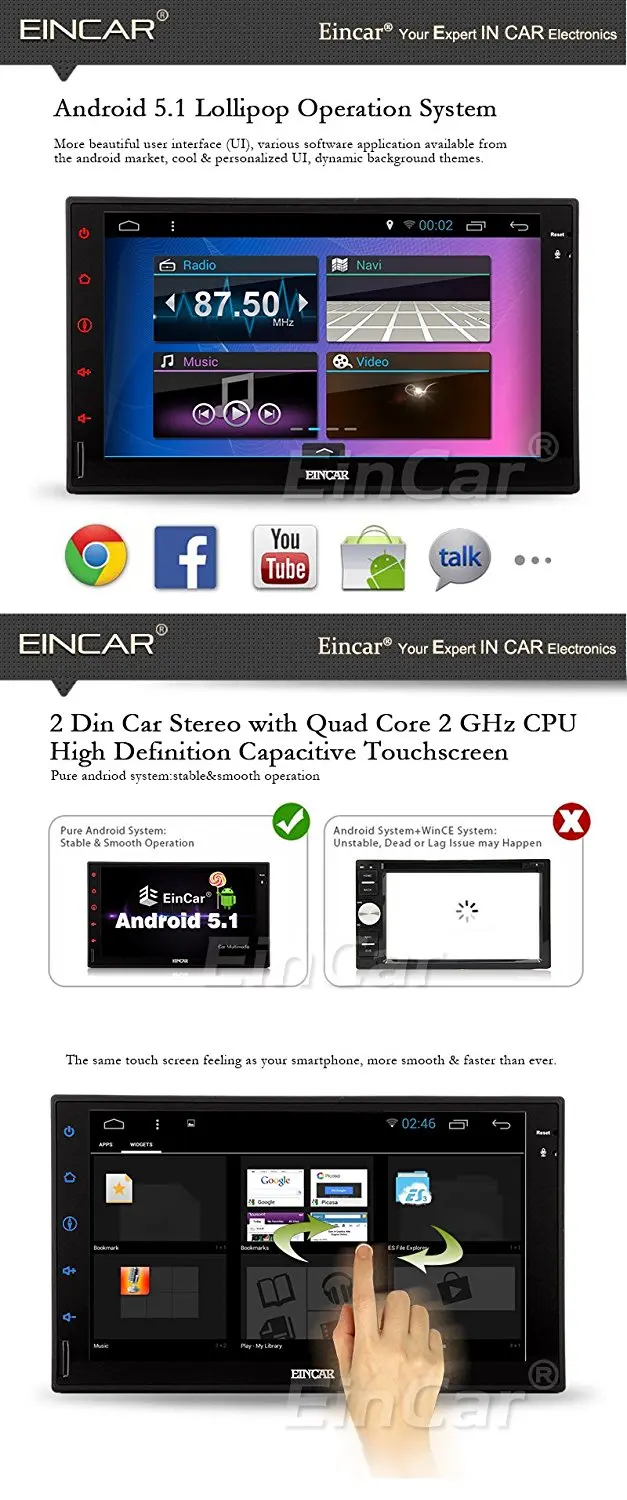 Cheap 7 inch Android5.1 Lollipop Car Radio Quad Core Double Din Head Unit with Parrot Autoradio Bluetooth Stereo system GPS Navigation 3 Cheap 7 inch Android5.1 Lollipop Car Radio Quad Core Double Din Head Unit with Parrot Autoradio Bluetooth Stereo system GPS Navigation 3