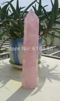 

0022 NATURAL ROSE QUARTZ CRYSTAL WAND POINT