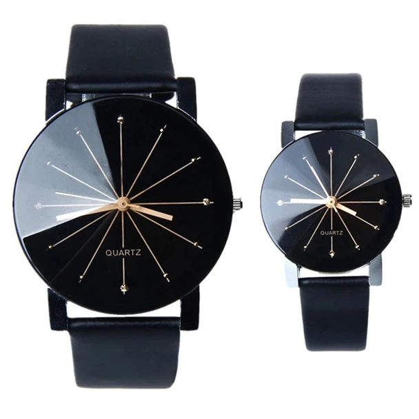 Новинка, женские часы, кожаный аналог, кварцевые часы, Reloj Mujer, женский круглый чехол, женские часы, роскошный дизайн, наручные часы# N