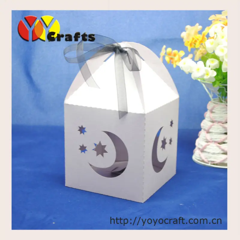 free shipping laser cut paper customized OEM available moon and star