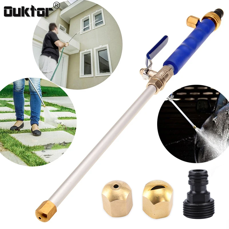 

Car High Pressure Washer Water Gun Power Washer Jet Garden Water Hose Wand Nozzle Sprayer Watering Spray Sprinkler Cleaning Tool