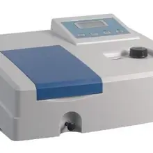 Видимый спектрофотометр лабораторное оборудование 325-1000 нм 5 нм спектрофотометр с RS232 портом и программным обеспечением 110 В или 220 В