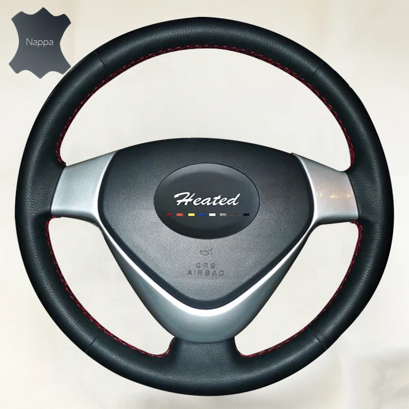 

Genuine Nappa Leather Auto wheel steering cover For CHERY V5 Braid on the steering wheel case
