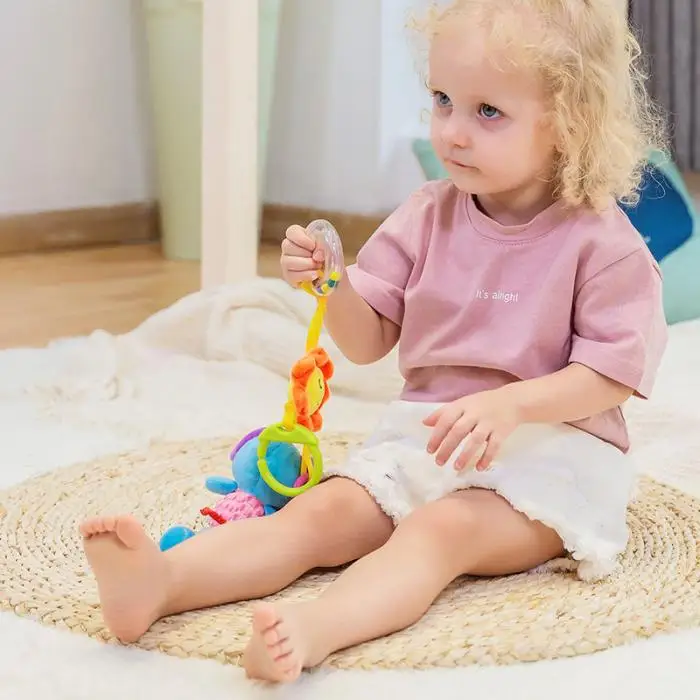Детские плюшевые игрушки мультфильм Животные кровать подвесные игрушки коляска висячая плюшевая игрушка для младенцев BM88