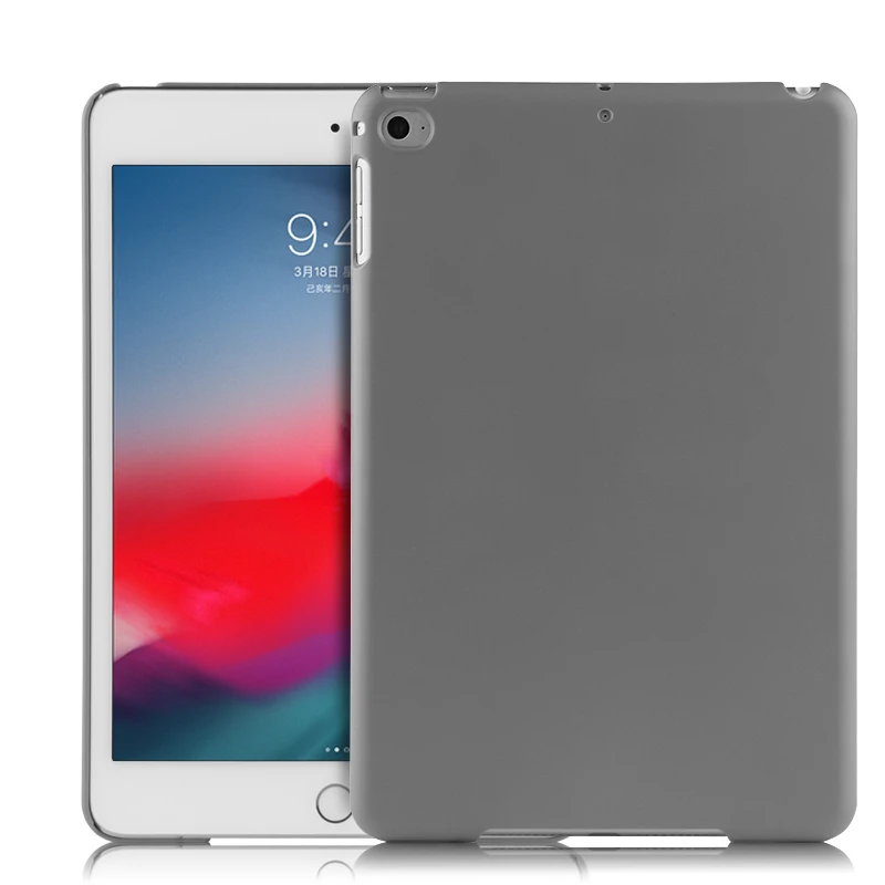 

Slim Plastic Hard PC Business Book Back Funda Shell Case Cover For Apple iPad Mini 5 Mini5 A2133 A2124 A2126 7.9 inch +Film +Pen
