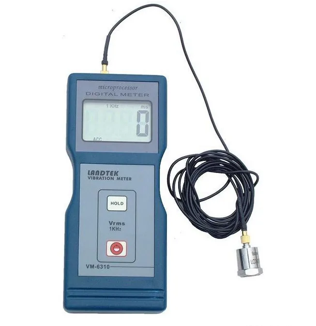 Handheld Vibration Meter Tester VM6310 Velocity 0.1 200mm/s Vibrometer