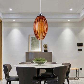 

Modern creative single-head colorful acrylic E27 pendant lights for dining room living room bedroom restaurant supermarket store