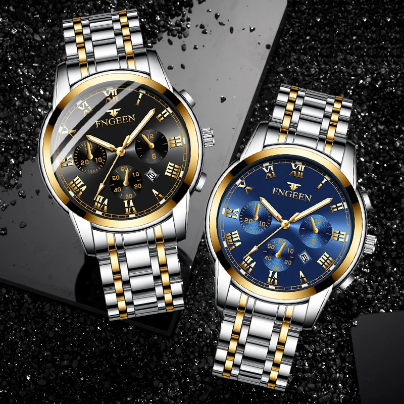 

Successful man clock non-mechanical men watch trend Korean quartz men's watch waterproof boy student mens watches Montre Homme