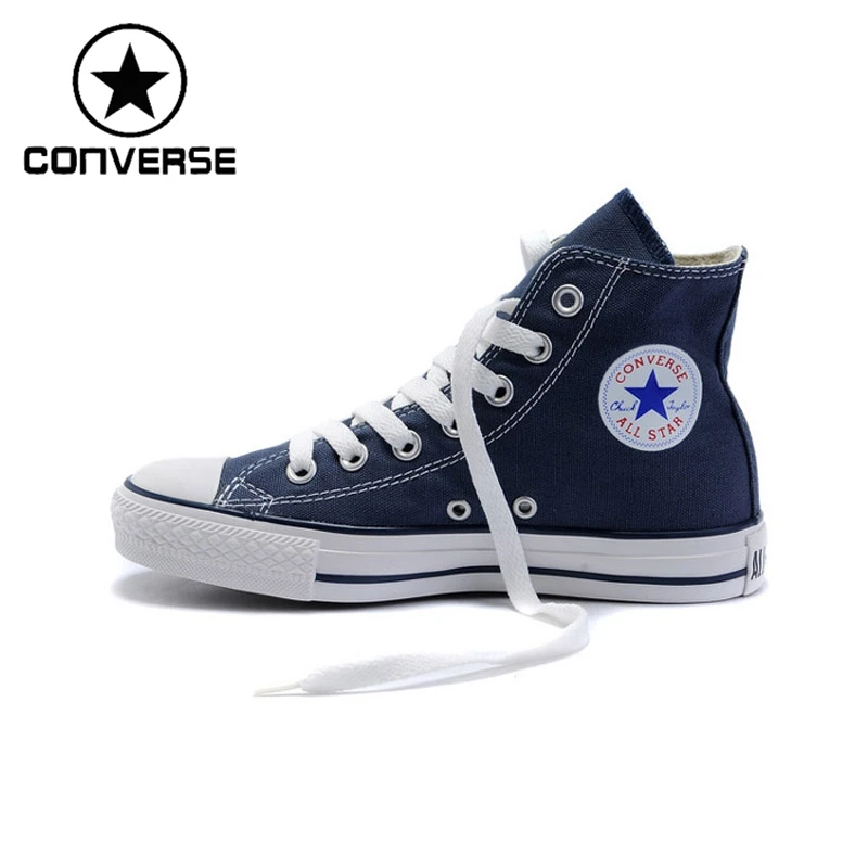 ФОТО Original Converse classic Canvas skateboarding shoes Unisex High top sneakser 