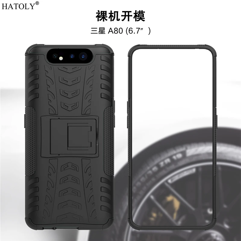 silicone cover with s pen For Cover Samsung Galaxy A80 Case Anti-knock Heavy Duty Armor TPU Bumper Phone Case For Samsung A80 Cover For Samsung Galaxy A80 silicone case for samsung