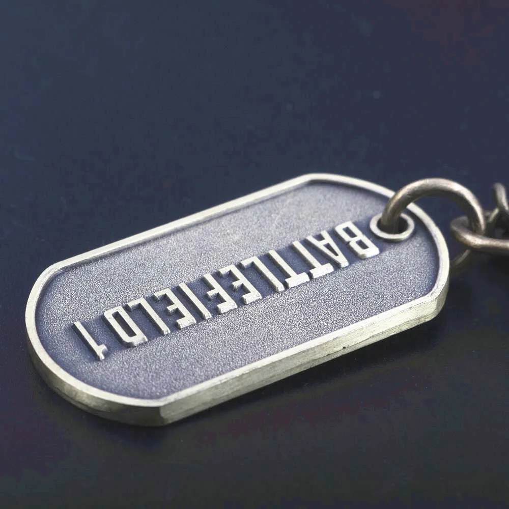 BF4 Battlefield 4 Dog Tag значки военные ожерелье с картой подвески Высокое качество ожерелье Модные мужские ювелирные изделия