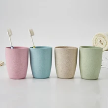 Креативная портативная чашка для зубной щетки, плотная круглая чашка для воды, простая кружка, 4 цвета, мытье чашки для полоскания, наборы для ванной комнаты, дропшиппинг