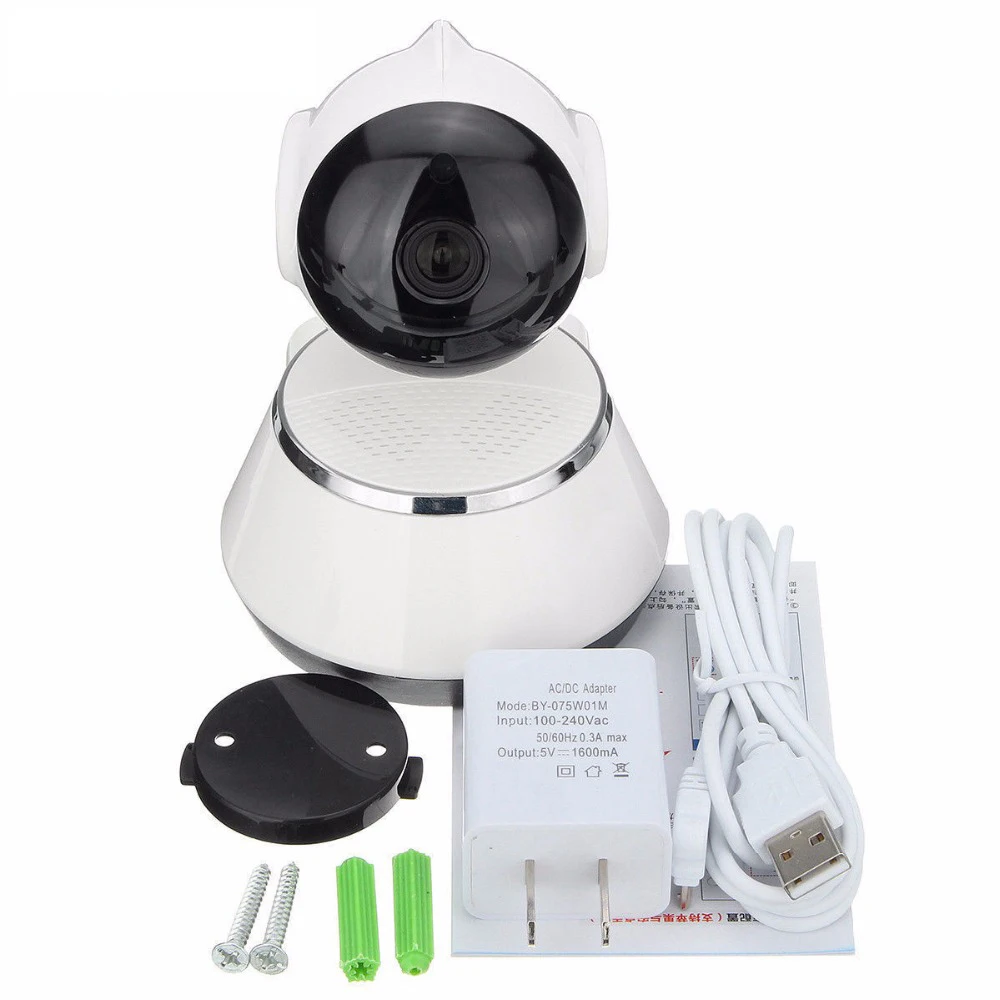 IP камера JCWHCAM 1 0 МП с панорамированием и наклоном беспроводная видеонаблюдения P2P