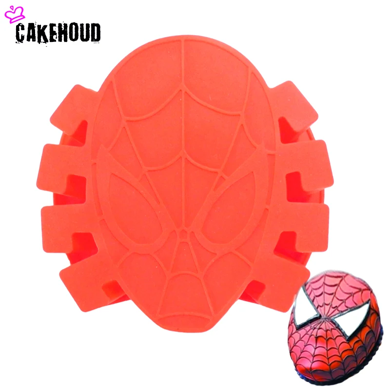 

1 Pc Family Baking Design Spiderman Cake Mold DIY Fondant Cake,Chocolate,Candy,Soap,Wax-like Mold,Kitchen Tools Free Shipping
