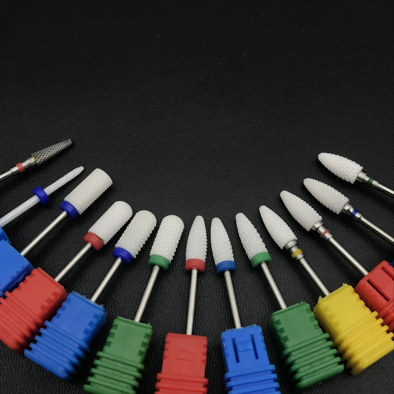Cortador de Unha de Cerâmica e Zircônia Elétrica de Unhas de Grau Dental com 13 Lixa Cortadora Médico Tipos 1 Cortador de unha de cerâmica e zircônia,