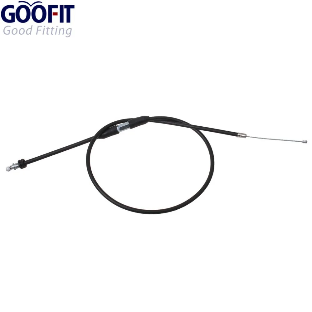 GOOFIT 31.49" Throttle Cable Shifter with Adjuster for 50cc 70cc 90cc 110cc 125cc ATV D030 060