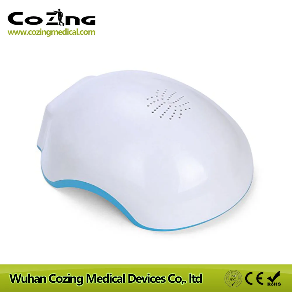 COZING Laser Helmet  80 pieces 650nm Laser diodesMedical Diodes Treatment Hair Loss Solution Hair Fast Regrowth Laser Cap Hair 