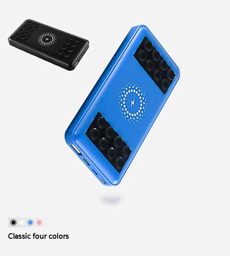 New 8000mAh Wireless Charger Power Bank For iPhone Xs 3 USB Battery Charger Wireless With suction cup Powerbank For Samsung S9 New 8000mAh Wireless Charger Power Bank For iPhone Xs 3 USB Battery Charger Wireless With suction cup Powerbank For Samsung S9