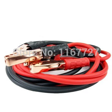 

Free Shipping 2.5M 12v 500A Emergency Battery Cables Car/Auto Booster Cable Jumper Wire