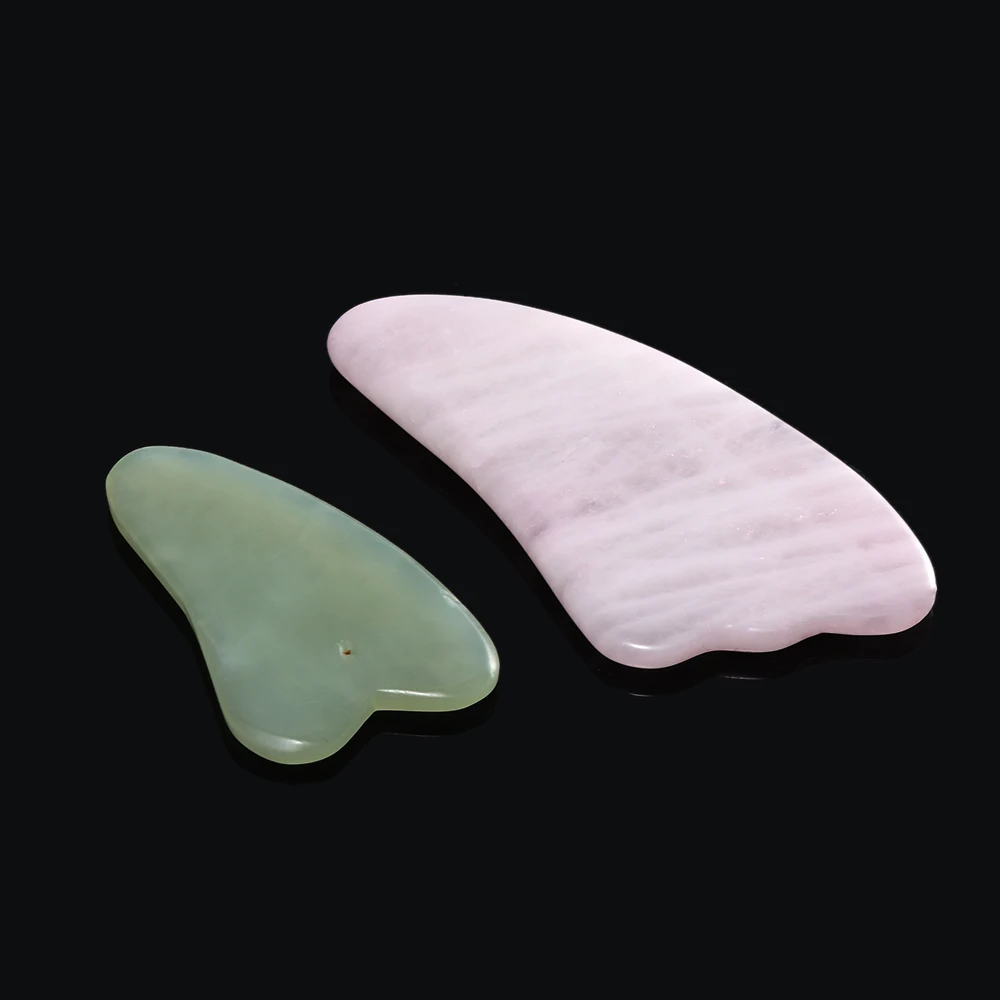 

2 Colors Quartz Face Massager Beauty Care Tools Guasha Scraping Tool Pad Neck Back Head Massage & Relaxation Tool