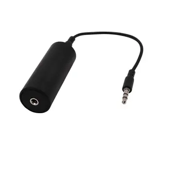 

3.5mm jack Audio Cable Ground Loop Noise Isolator for Car Audio System Home Stereo Eliminate Buzzing Noise Cancelling M/F