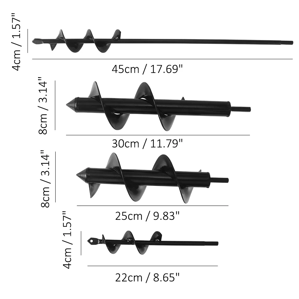 

Youool Earth Auger Hole Digger Tools Planting Machine Drill Bit Fence Borer Petrol Post Hole Digger Garden Tool