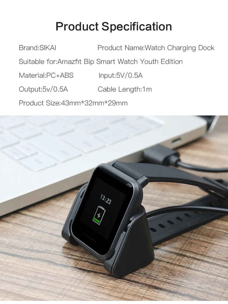 Balck 1m A1608 Magnetic Cradle Charger Charging Dock For Amazfit Bip Smart Watch Ebay Balck 1m A1608 Magnetic Cradle Charger Charging Dock For Amazfit Bip Smart Watch Ebay