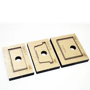 DIY кожаный держатель для карт комплект с сумкой ручной перфоратор инструмент нож плесень 3 шт./компл. - изображение