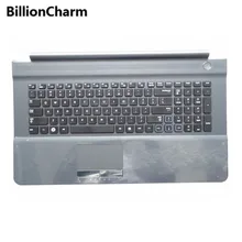 BillionCharmn Серый Palmrest крышка верхний регистр C shell без клавиатура ноутбука кабель для дисплея Samsung RC710 RC711 RC720