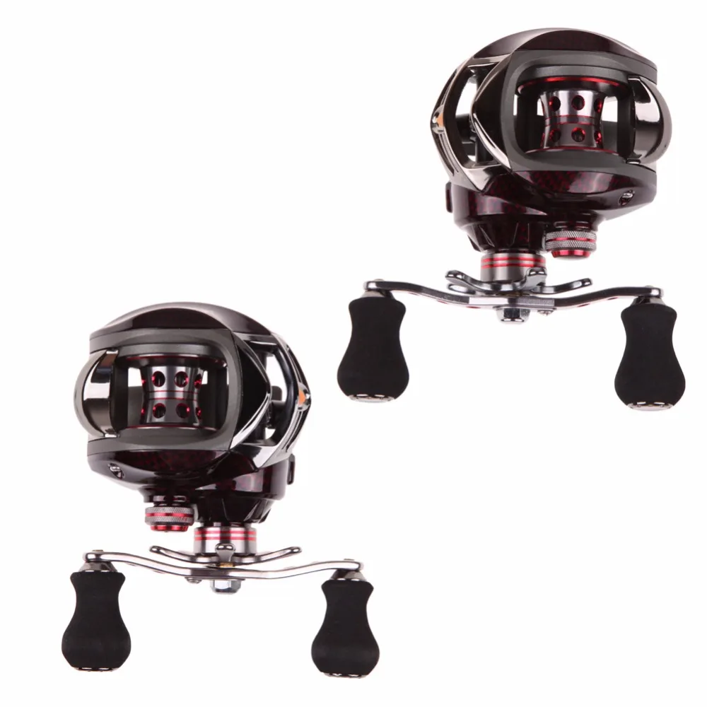 

Stainless Steel Ball bearings YZR 18+1 BB 7.0:1 Saltwater Baitcasting Fishing Reel Bait Casting Centrifugal Brake System KSKS