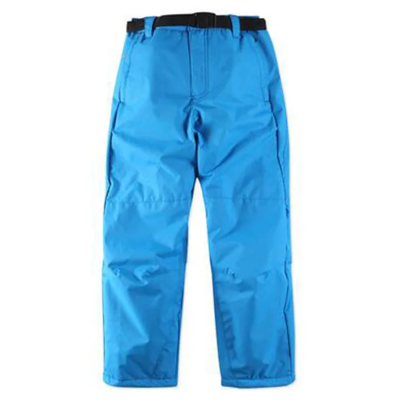 Детские зимние штаны для сноуборда водонепроницаемые ветрозащитные дышащие лыжные брюки для мальчиков и девочек Теплые водонепроницаемые брюки
