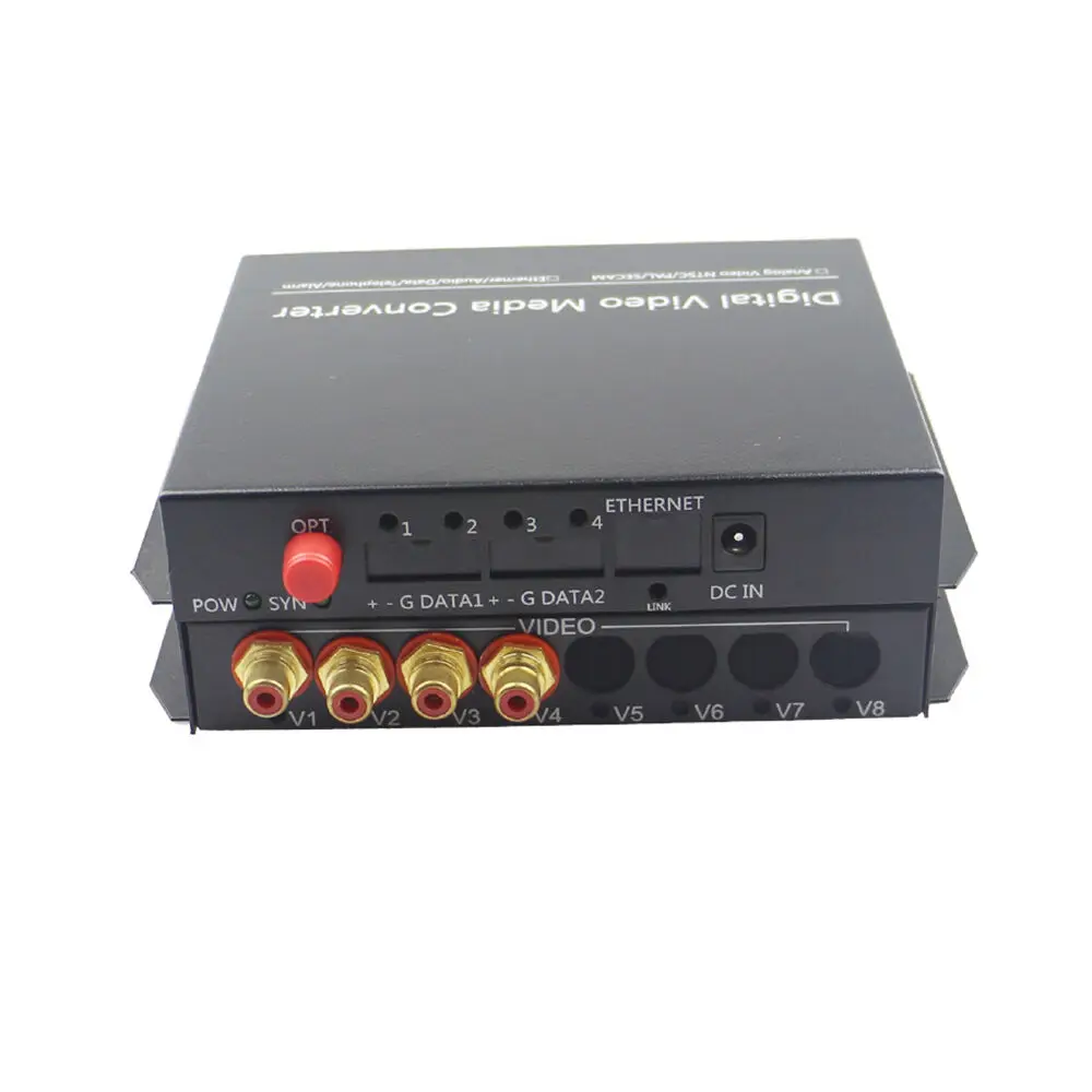 

4CH Stereo Broadcast Audio Fiber Opitc Optical Media Converter Hi Fi
